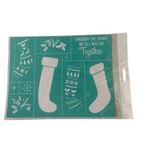 Chalk‎ Couture 8.5 x 11 New "Through The Years We All Wil Be Together" T…